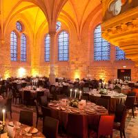 Réception dans le réfectoire