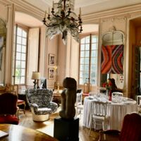 Salon Rose du Château d'Aunoy