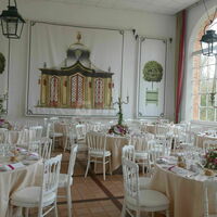 Dîner dans l'orangerie