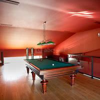 La salle de billard du Mas de So
