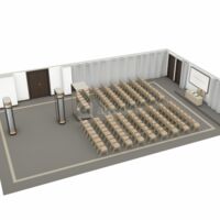 Salon Friedland - plan