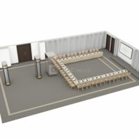 Salon Friedland - plan