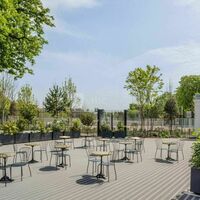 Notre terrasse / vue sur Roland Garros