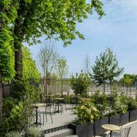 Notre terrasse / vue sur Roland Garros