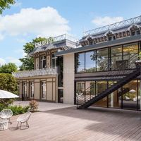 Notre terrasse du salon Muette