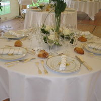 Vaisselle haut de gamme fournie par le Manoir