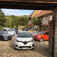 Présentation de voitures électriques