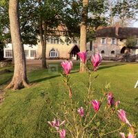 Le Manoir vu du fond du parc
