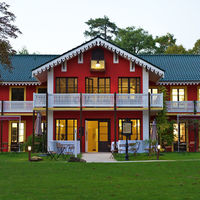 Chalet Extérieur Soir