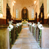 Eglise St Eutrope dans le parc du Château