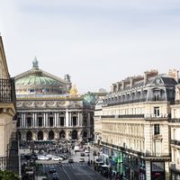 Vue Opéra Garnier des chambres
