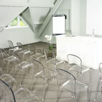 Salle fairway, au premier étage du club house