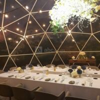 La Bulle d'hiver du Jardin Privé