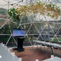 La Bulle d'hiver du Jardin Privé