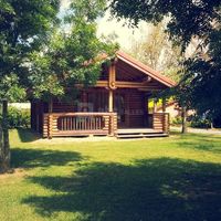 Chalet canadien / Camping des Portes du Beaujolais