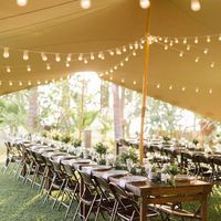 Chapiteau en bord de Saône/ Camping des Portes du Beaujolais