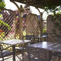 Terrasse ombragée