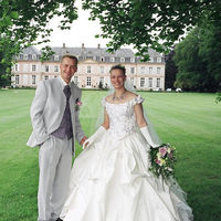 Mariage romantique au château de sissi