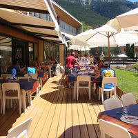 Terrasse en été