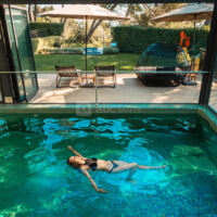 Piscine intérieure chauffée