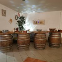 Comptoir dans la salle