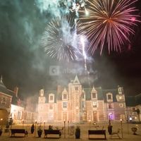 Château de Jallanges -  feu artifice tiré par nos soins -  réception de 50 à 500 personnes