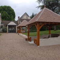 Cour intérieure kiosque bar