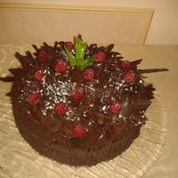 Bavarois à la framboise