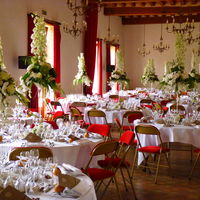 Salle de l'Orangerie lors d'un mariage