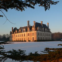 Château en hiver