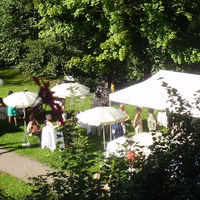 Mariage dans le parc du château