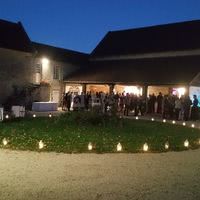 Cour extérieur de nuit