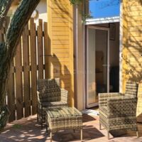 Terrasse chambre triple duplex