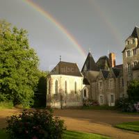 Le Château vu des salles de réception