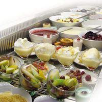 Buffet des desserts au restaurant