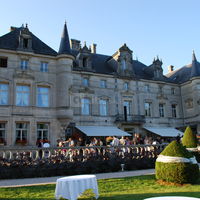 Vin d'honneur sur le terrasse