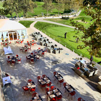 Terrasse du restaurant Bastide de la Salette à Marseille