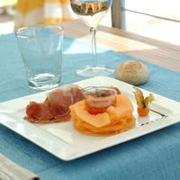 Plat restaurant l'olivier