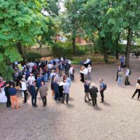 Cocktail dans le parc