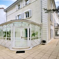 Château vu depuis la terrasse