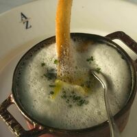 Oeuf poché au foie gras
