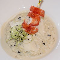 Branderille de homard et son risottau aux truffes