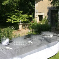 Buffet de verdure au Domaine de Montplaisir