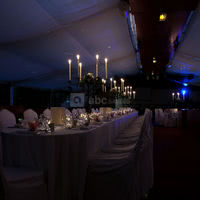 Espace saint Martin vue avec chandelier