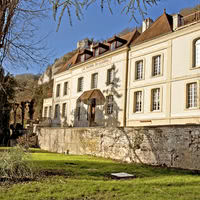 Le manoir depuis le parc