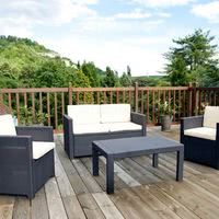 Chambre appartement-terrasse