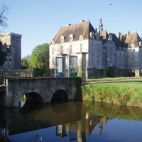 Vue du château xviième et du donjon
