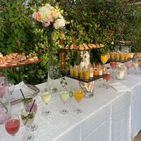 Buffet en extérieur