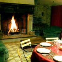 La salle de la cheminé