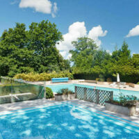 La piscine de juin à septembre